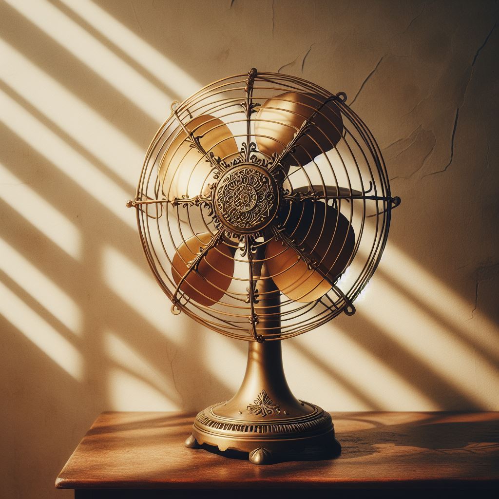 table fan