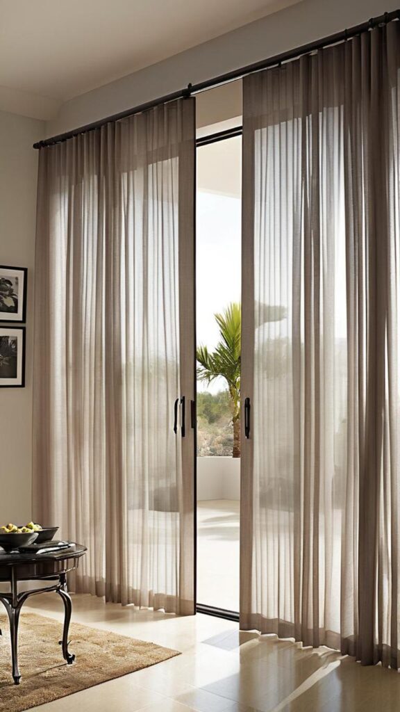 Curtains for Glass Sliding Doors