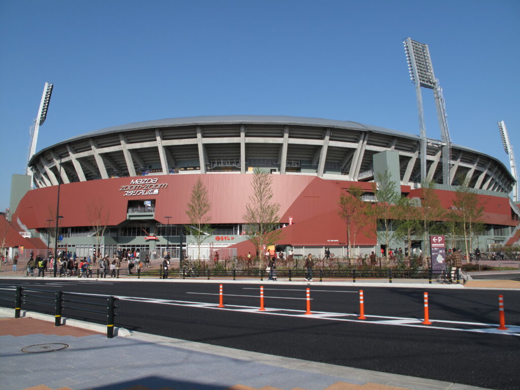 MAZDA Zoom Zoom Stadium Hiroshima facade